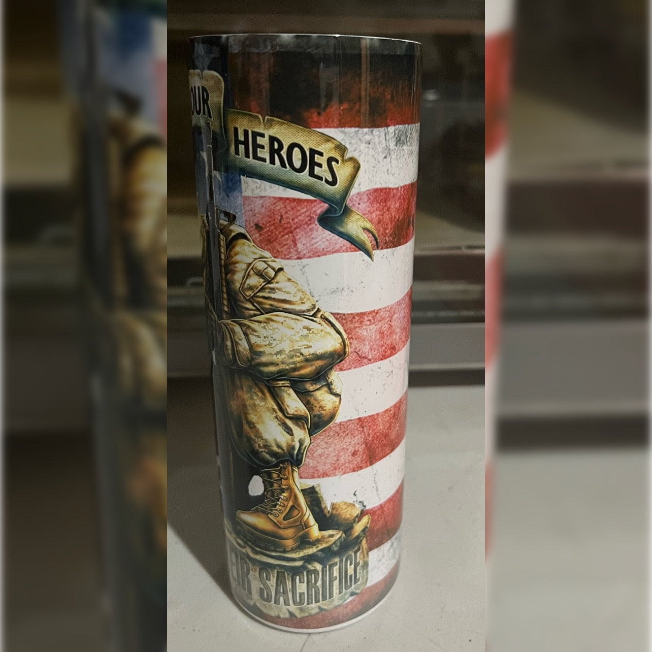 Military hero 20oz