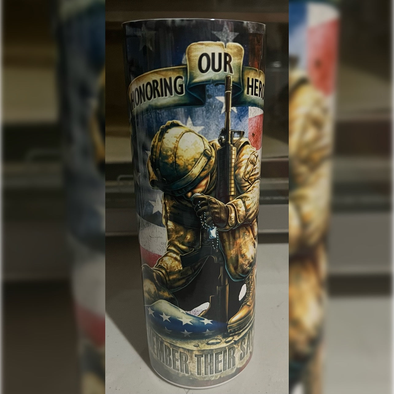 Military hero 20oz