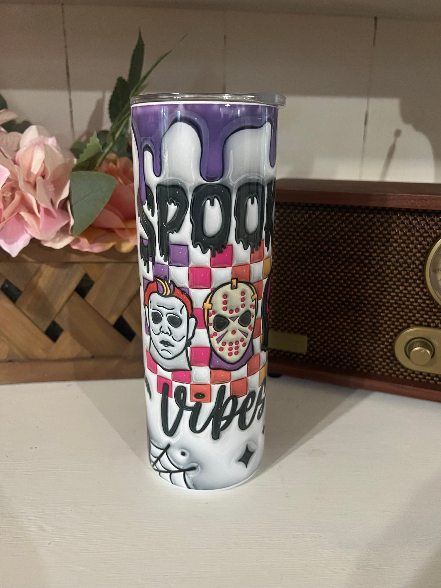 20OZ Spooky vibes horror