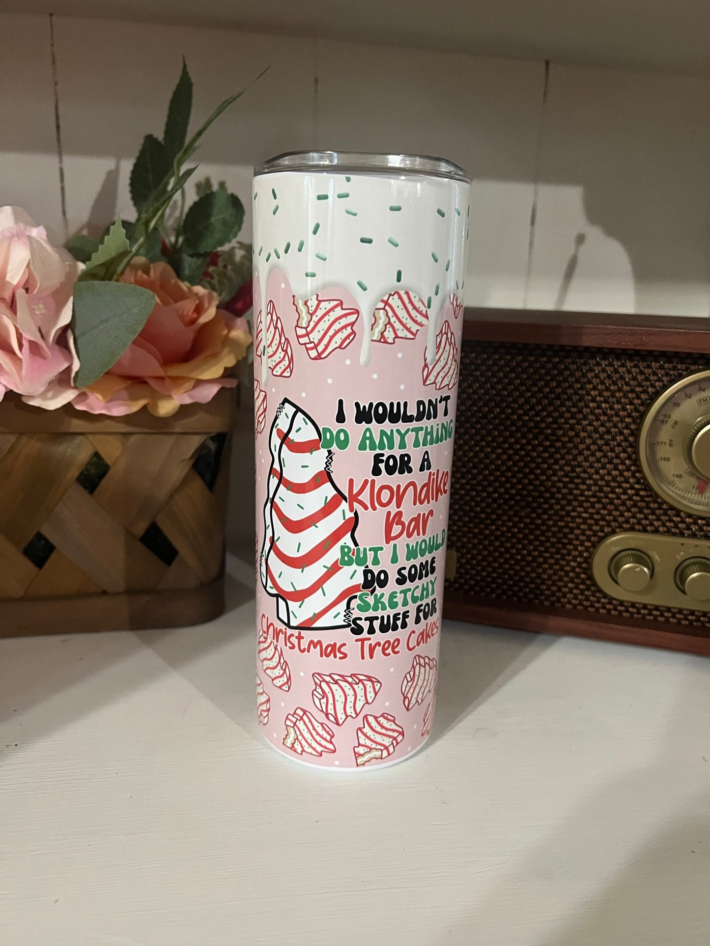 20OZ Christmas tree cake