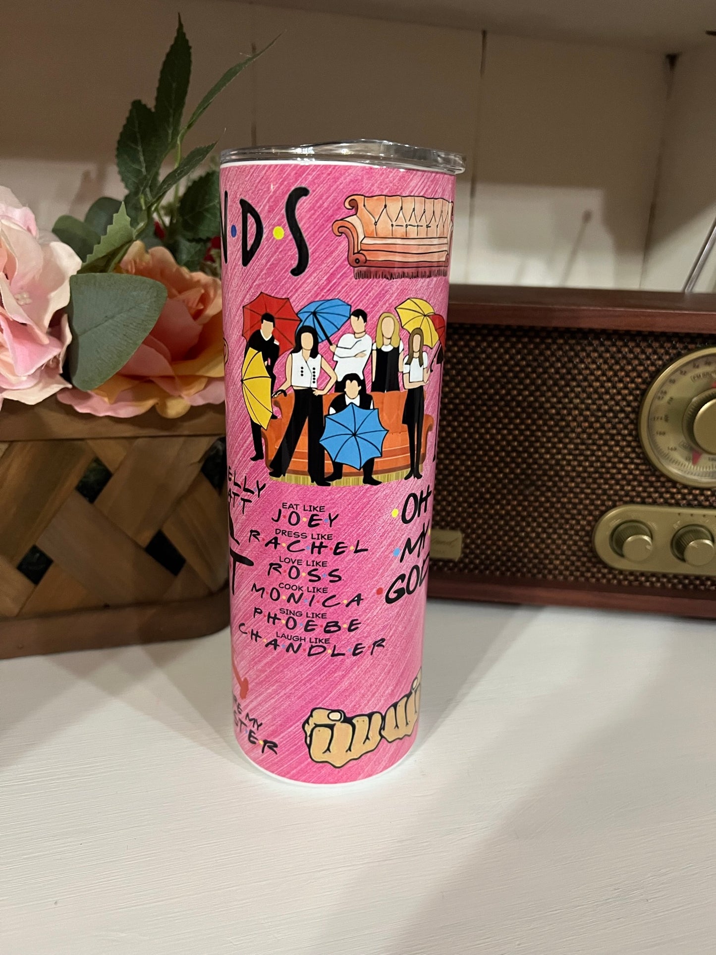 20OZ Skinny Friends Tumbler