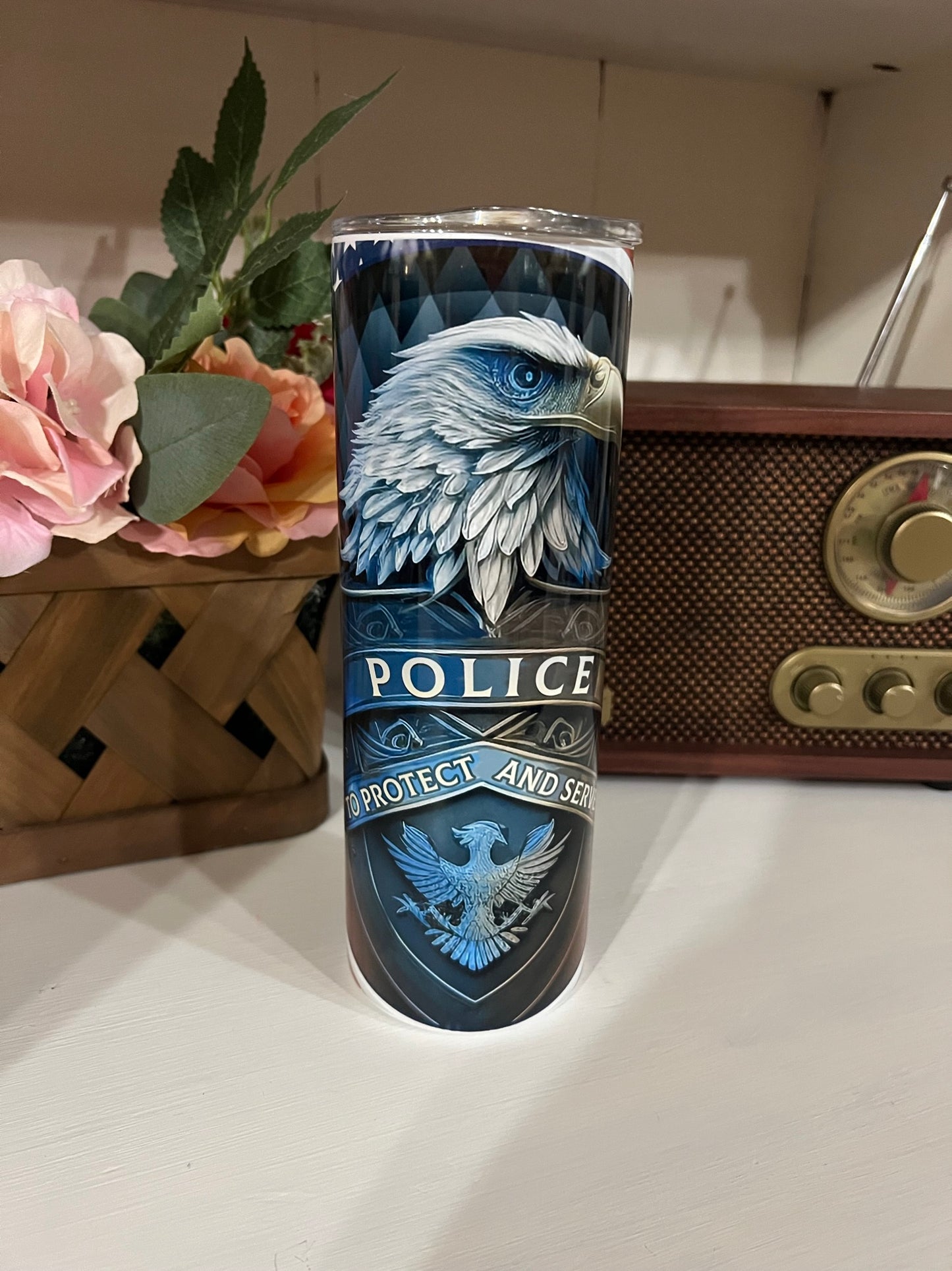 20OZ Police Tumbler