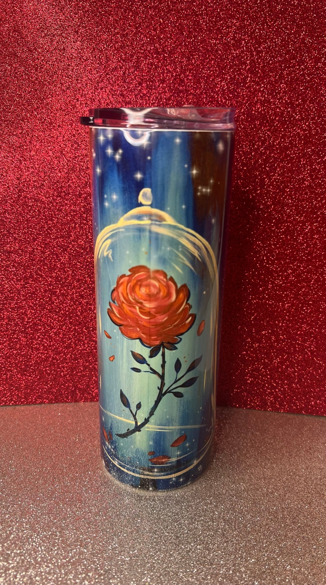 Beauty and the beast 20oz tumbler