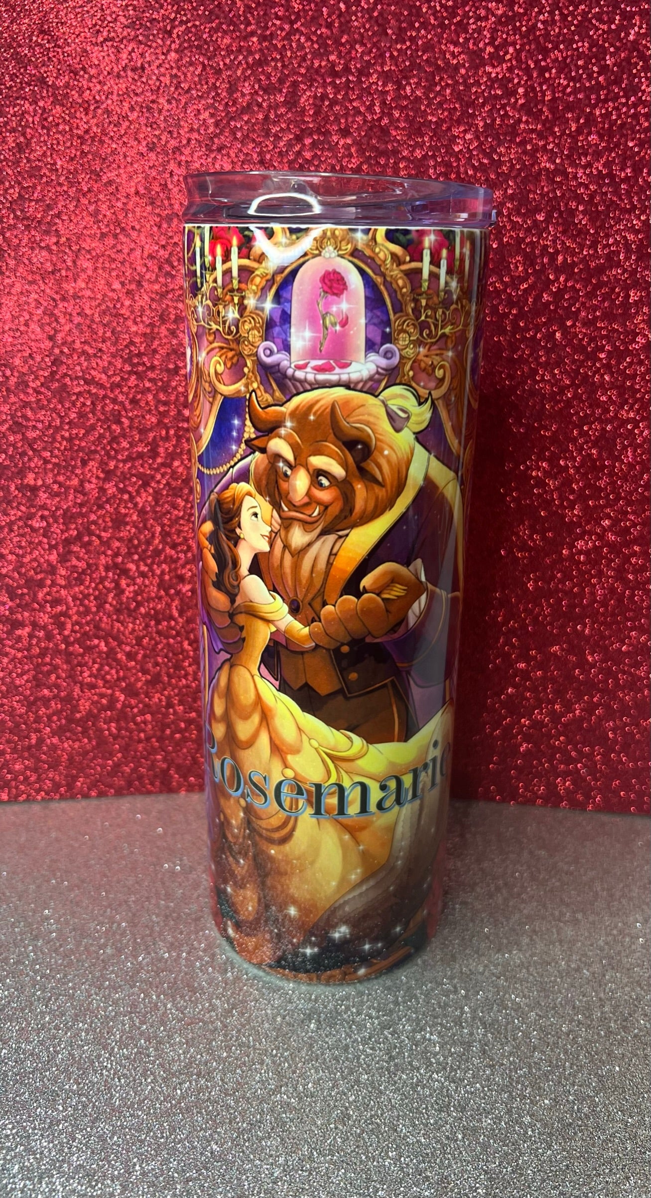 Beauty and the beast 20oz tumbler